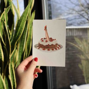 Kaart: Verjaardagstaart